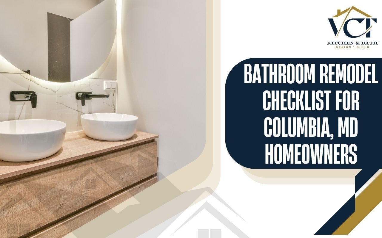 Installation of a new vanity during a bathroom remode