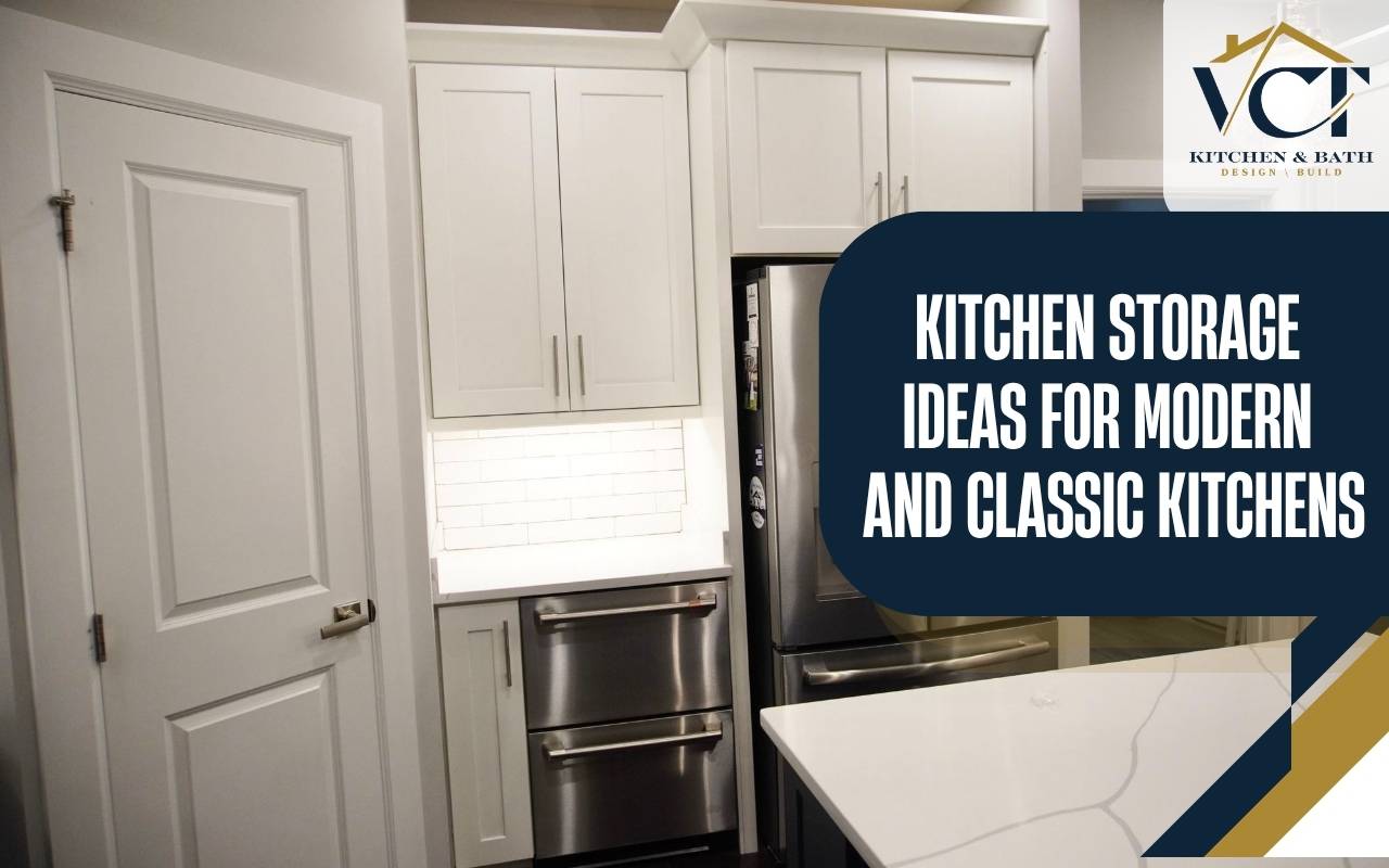 Modern kitchen storage drawers with sleek design and soft-close functionality