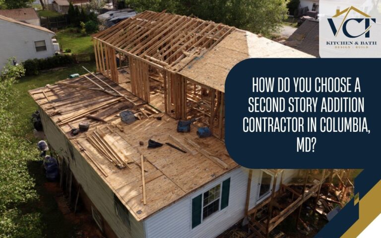 Second story addition contractor in Columbia, MD creating a seamless second level