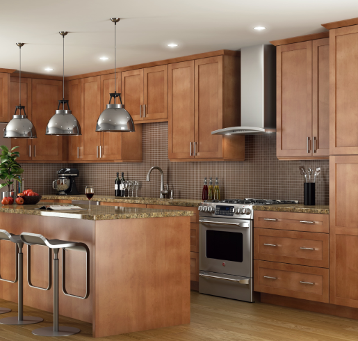 Cabinet installation for kitchen